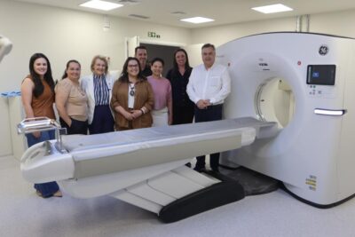 Beto Preto esteve em hospital e maternidade de Pinhais