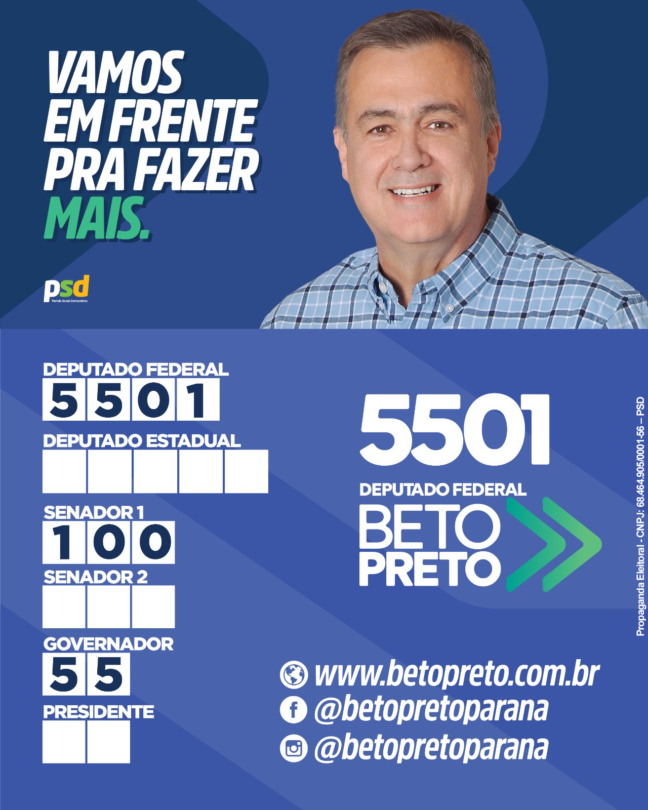 Santinho Digital Beto Preto
